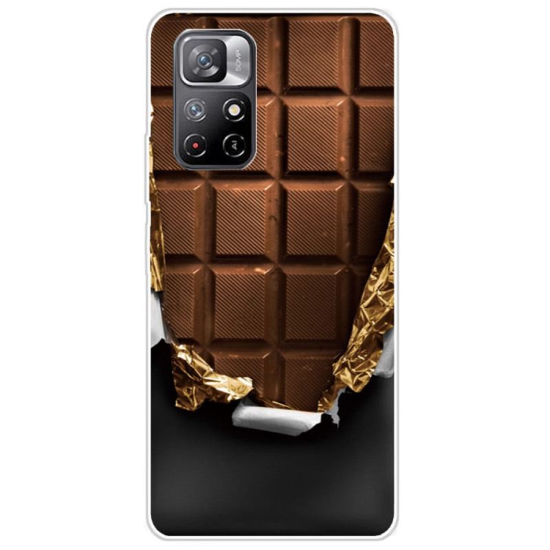 Capa Para Poco M4 Pro 5G Chocolate Flexível