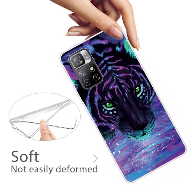 Capa Para Poco M4 Pro 5G Fabuloso Felino