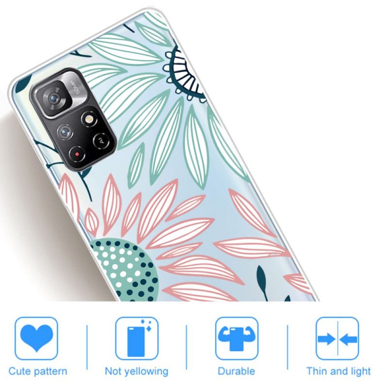 Capa Para Poco M4 Pro 5G Flor Pura