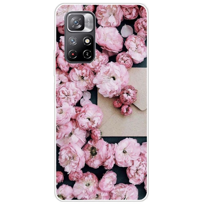 Capa Para Poco M4 Pro 5G Flores Intensas