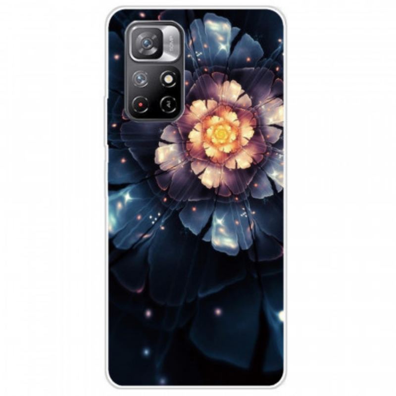 Capa Para Poco M4 Pro 5G Flores Silvestres