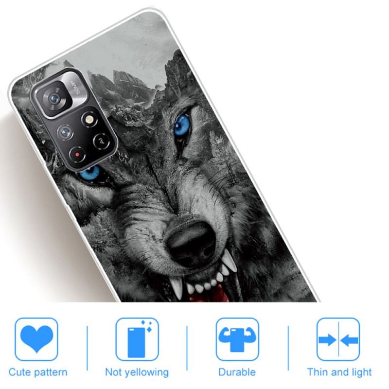 Capa Para Poco M4 Pro 5G Lobo Sublime