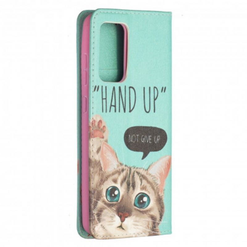 Capa De Celular Para Samsung Galaxy A52 4G / A52 5G / A52s 5G Flip Hand-up