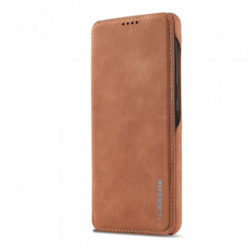 Capa De Celular Para Samsung Galaxy A52 4G / A52 5G / A52s 5G Flip Lc.imeeke Efeito Couro