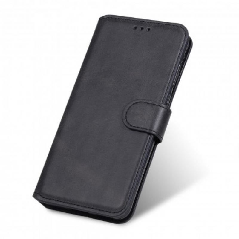 Capa De Couro Para Samsung Galaxy A52 4G / A52 5G / A52s 5G Clássico