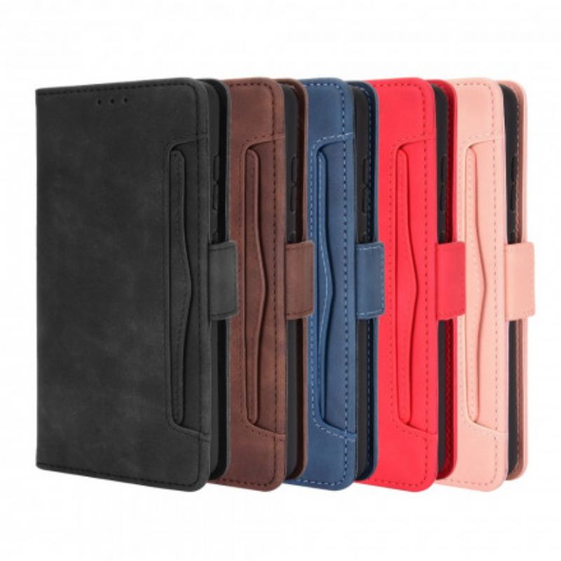 Capa De Couro Para Samsung Galaxy A52 4G / A52 5G / A52s 5G Multi-card Premier Class