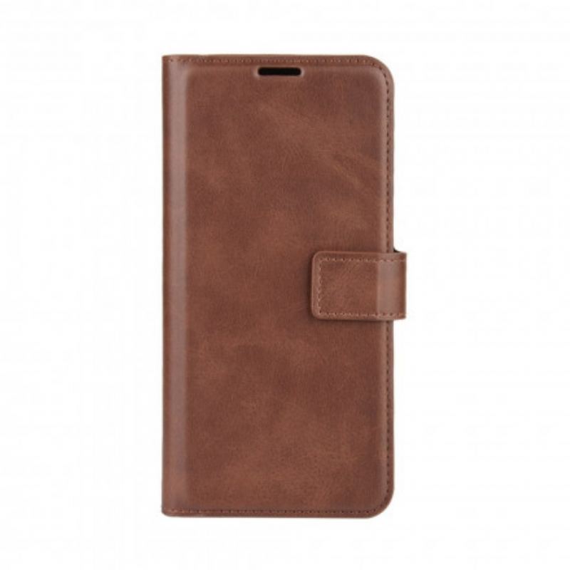 Capa Em Pele Para Samsung Galaxy A52 4G / A52 5G / A52s 5G Couro Sintético Fino