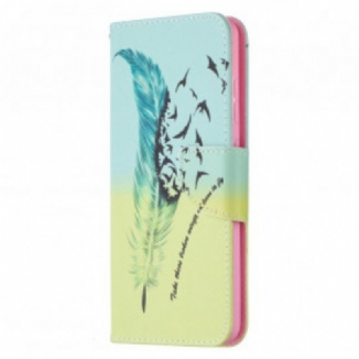 Capa Flip Para Samsung Galaxy A52 4G / A52 5G / A52s 5G Aprender A Voar