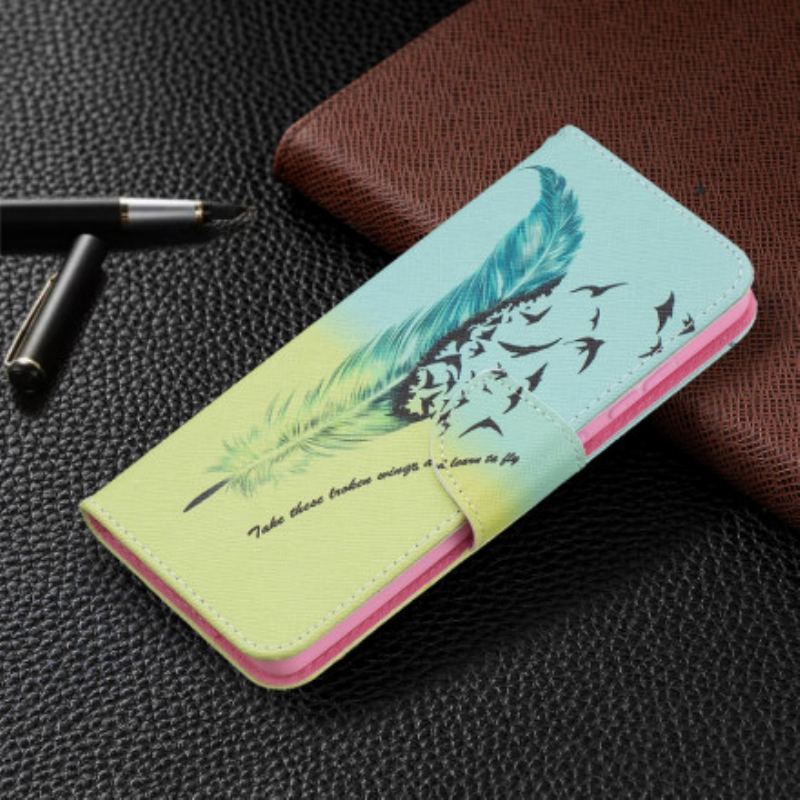 Capa Flip Para Samsung Galaxy A52 4G / A52 5G / A52s 5G Aprender A Voar