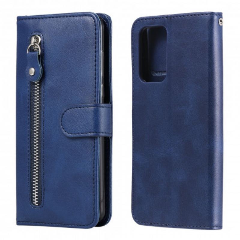 Capa Flip Para Samsung Galaxy A52 4G / A52 5G / A52s 5G Clássico Com Porta-moedas