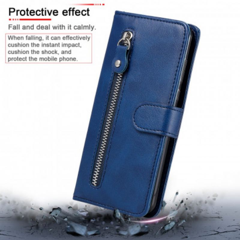 Capa Flip Para Samsung Galaxy A52 4G / A52 5G / A52s 5G Clássico Com Porta-moedas