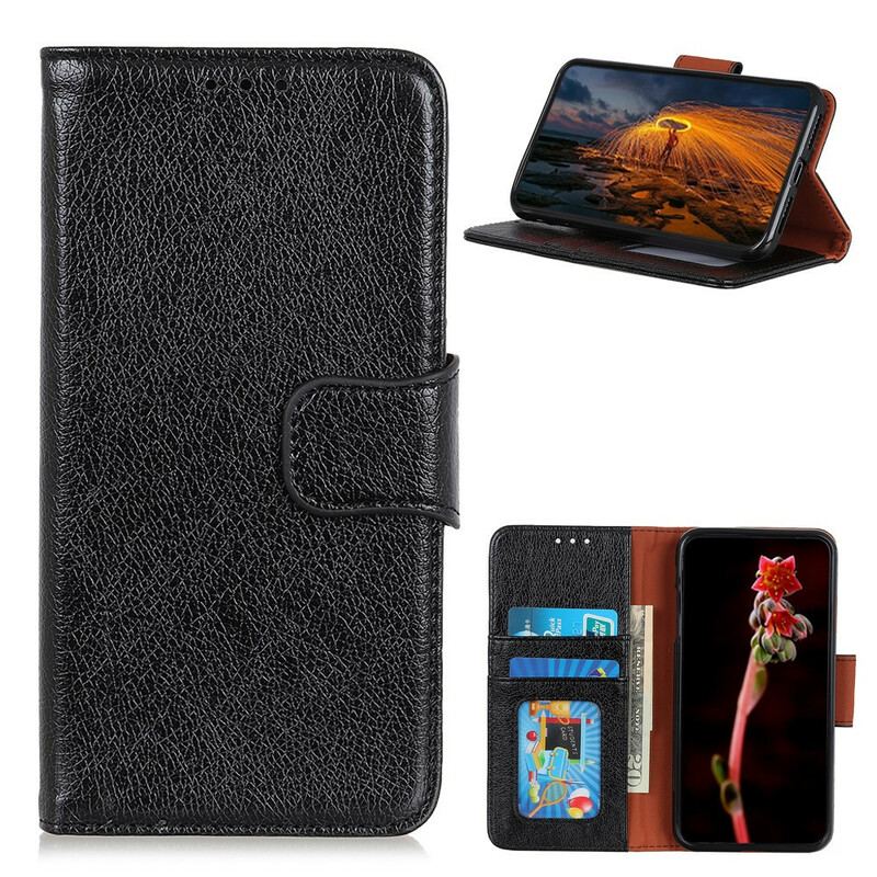 Capa Flip Para Samsung Galaxy A52 4G / A52 5G / A52s 5G Couro Napa Rachado