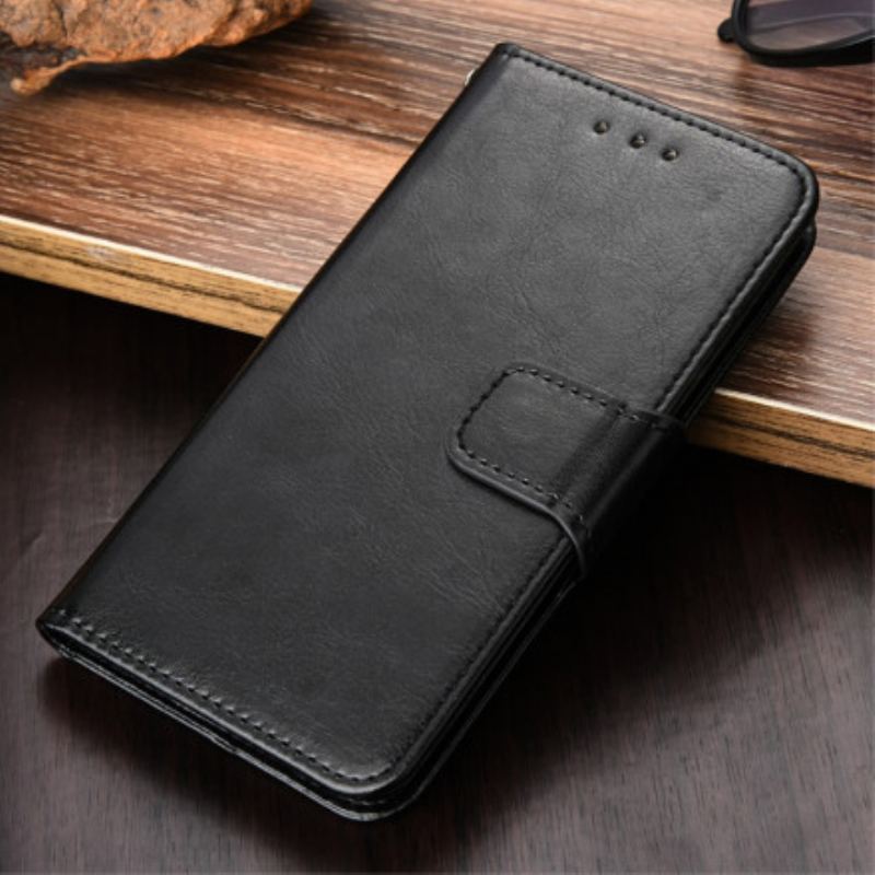 Capa Flip Para Samsung Galaxy A52 4G / A52 5G / A52s 5G Couro Sintético Vitrificado