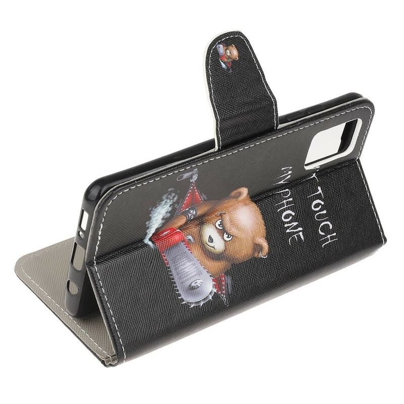 Capa Flip Para Samsung Galaxy A52 4G / A52 5G / A52s 5G Urso Perigoso