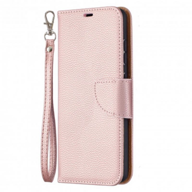 Capa Folio Para Samsung Galaxy A52 4G / A52 5G / A52s 5G Flip Lichia Rabat Oblíqua