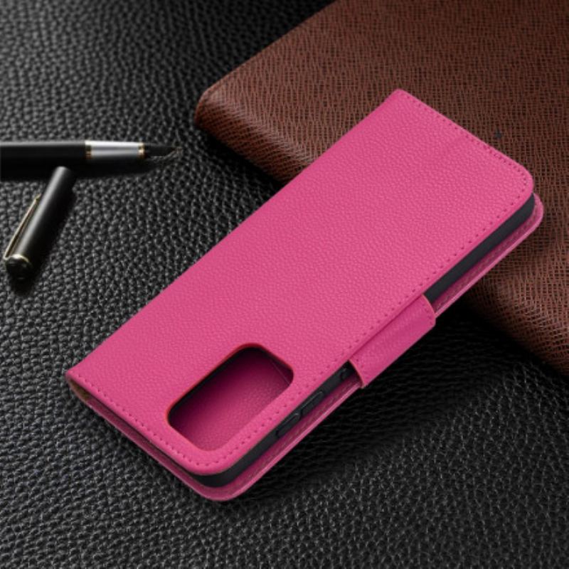 Capa Folio Para Samsung Galaxy A52 4G / A52 5G / A52s 5G Flip Lichia Rabat Oblíqua