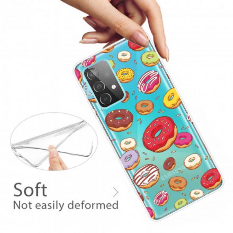 Capa Para Samsung Galaxy A52 4G / A52 5G / A52s 5G Amo Rosquinhas