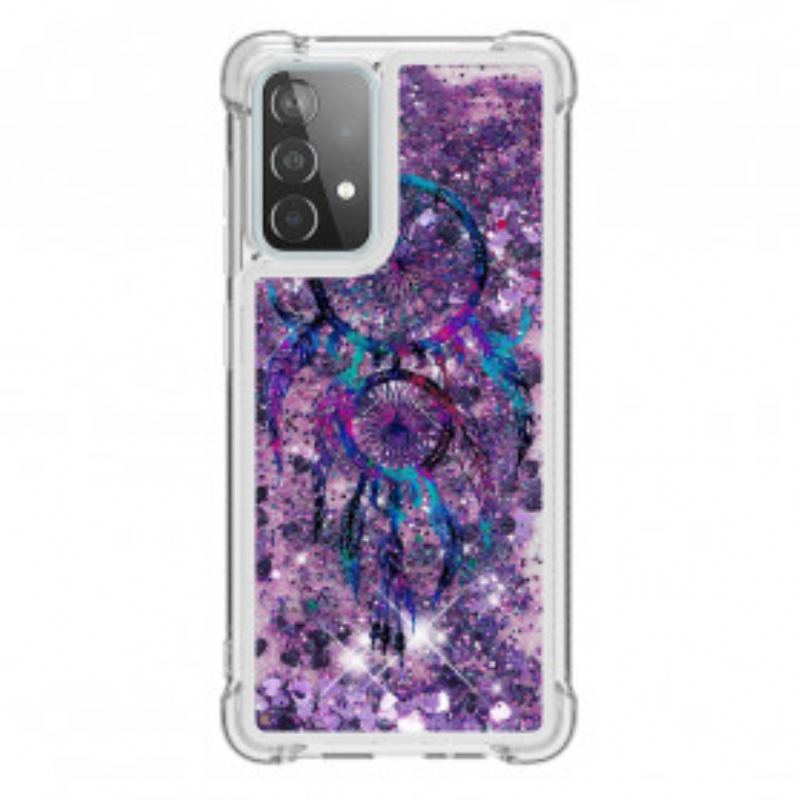 Capa Para Samsung Galaxy A52 4G / A52 5G / A52s 5G Apanhador De Sonhos Glitter