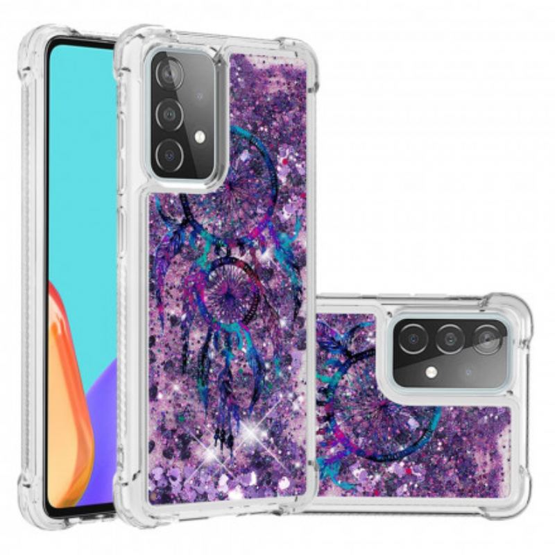 Capa Para Samsung Galaxy A52 4G / A52 5G / A52s 5G Apanhador De Sonhos Glitter