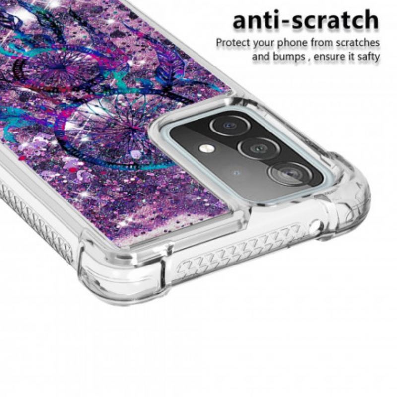 Capa Para Samsung Galaxy A52 4G / A52 5G / A52s 5G Apanhador De Sonhos Glitter