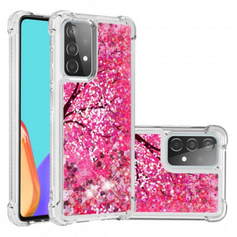 Capa Para Samsung Galaxy A52 4G / A52 5G / A52s 5G Árvore Glitter