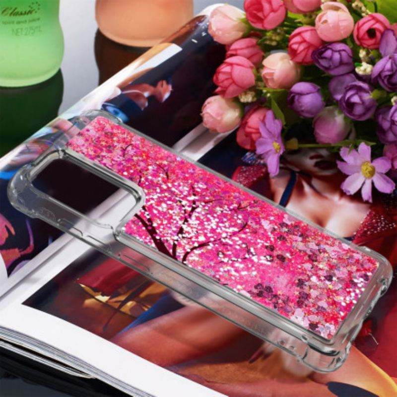 Capa Para Samsung Galaxy A52 4G / A52 5G / A52s 5G Árvore Glitter