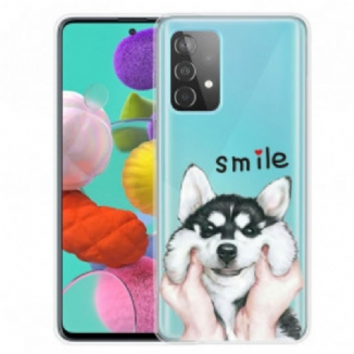 Capa Para Samsung Galaxy A52 4G / A52 5G / A52s 5G Cachorro Sorridente