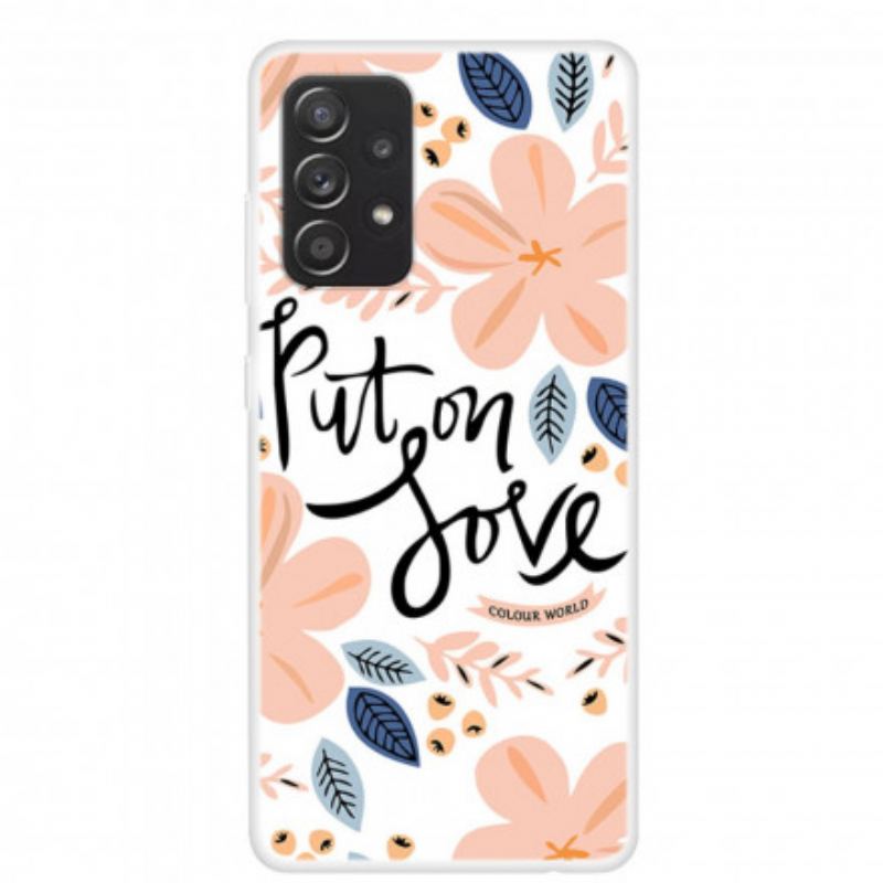 Capa Para Samsung Galaxy A52 4G / A52 5G / A52s 5G Coloque Amor