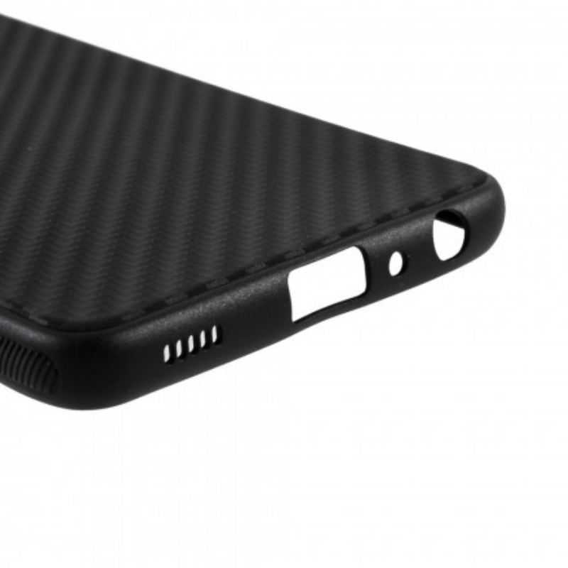 Capa Para Samsung Galaxy A52 4G / A52 5G / A52s 5G Fibra De Carbono