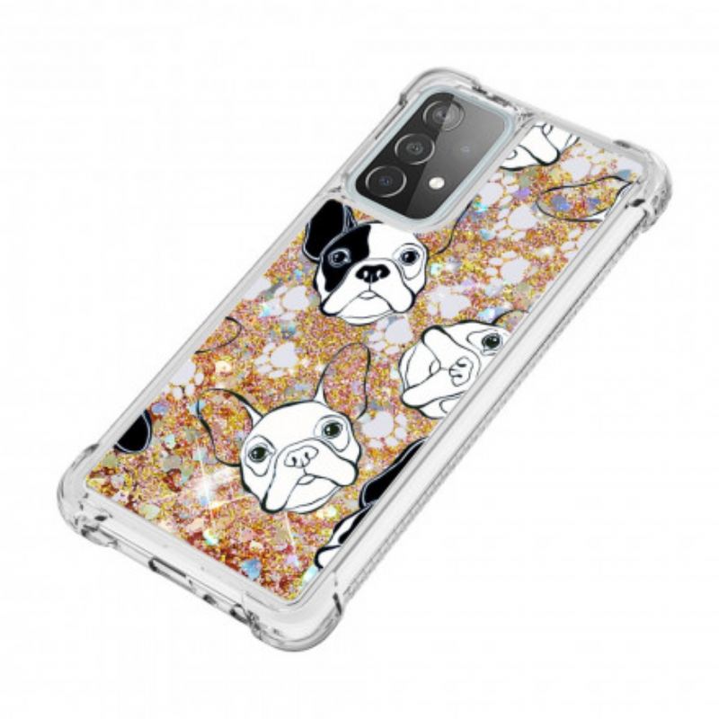 Capa Para Samsung Galaxy A52 4G / A52 5G / A52s 5G Mr Dog Lantejoulas