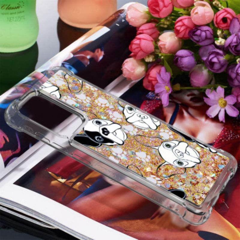 Capa Para Samsung Galaxy A52 4G / A52 5G / A52s 5G Mr Dog Lantejoulas