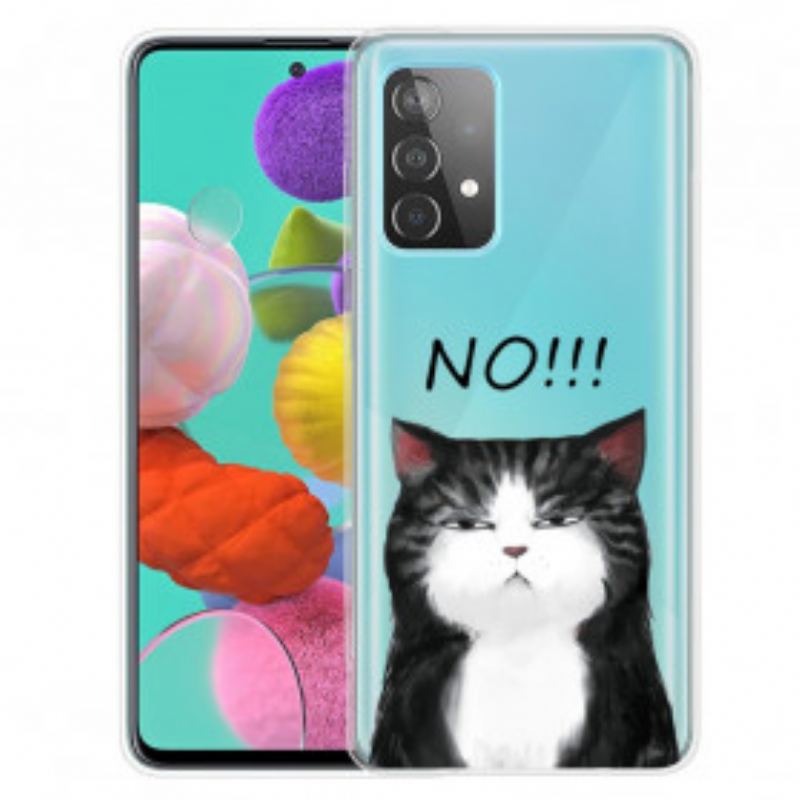 Capa Para Samsung Galaxy A52 4G / A52 5G / A52s 5G O Gato Que Diz Não