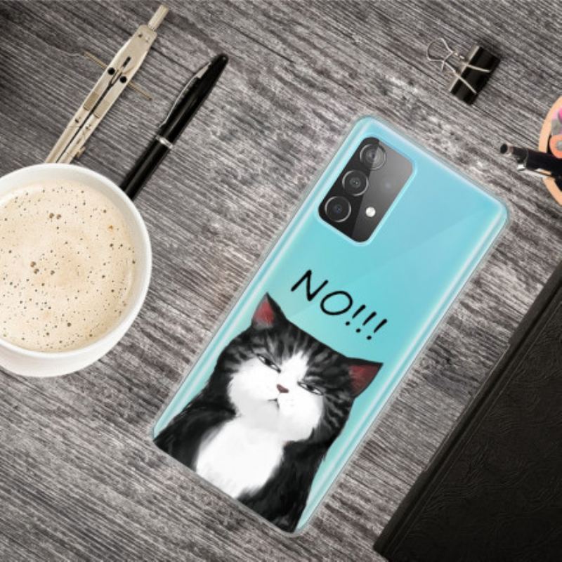 Capa Para Samsung Galaxy A52 4G / A52 5G / A52s 5G O Gato Que Diz Não