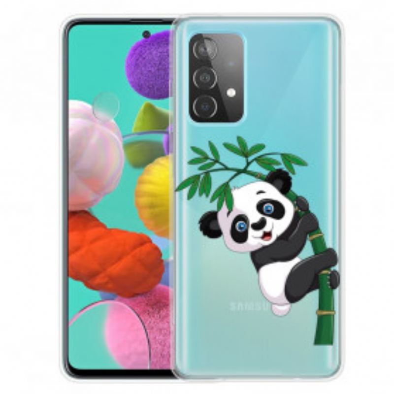 Capa Para Samsung Galaxy A52 4G / A52 5G / A52s 5G Panda No Bambu