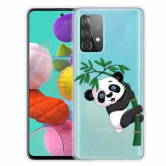 Capa Para Samsung Galaxy A52 4G / A52 5G / A52s 5G Panda No Bambu