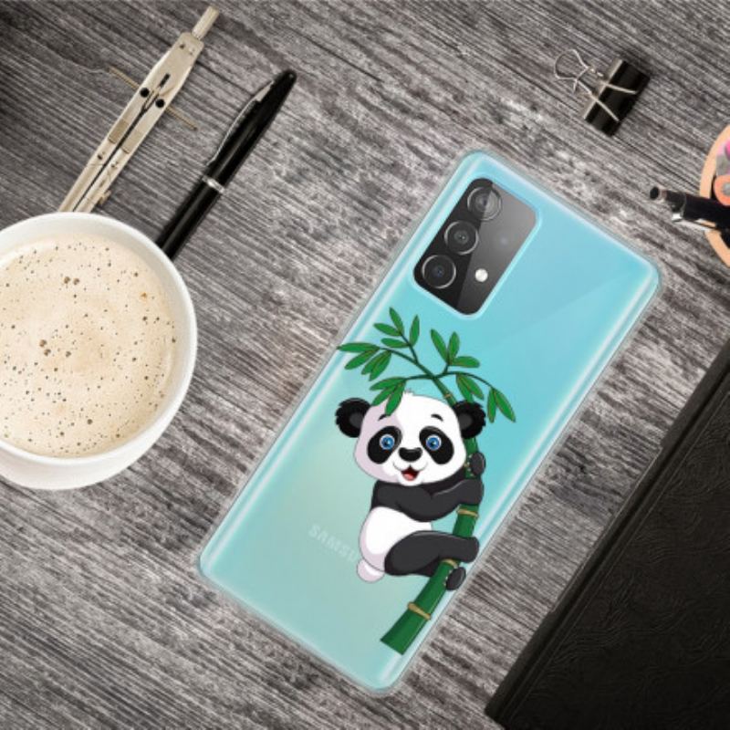 Capa Para Samsung Galaxy A52 4G / A52 5G / A52s 5G Panda No Bambu