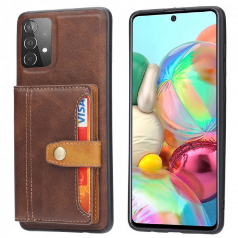 Capa Para Samsung Galaxy A52 4G / A52 5G / A52s 5G Titular Do Cartão De Suporte Mãos-livres