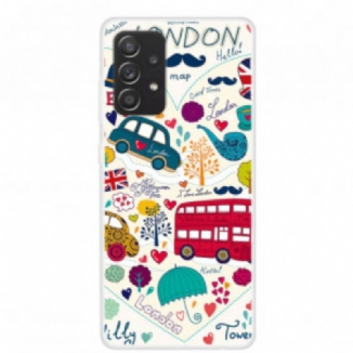 Capa Para Samsung Galaxy A52 4G / A52 5G / A52s 5G Vida Em Londres