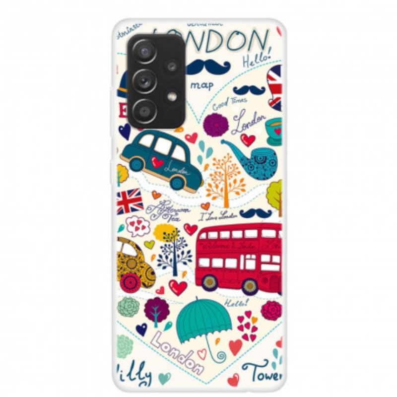 Capa Para Samsung Galaxy A52 4G / A52 5G / A52s 5G Vida Em Londres