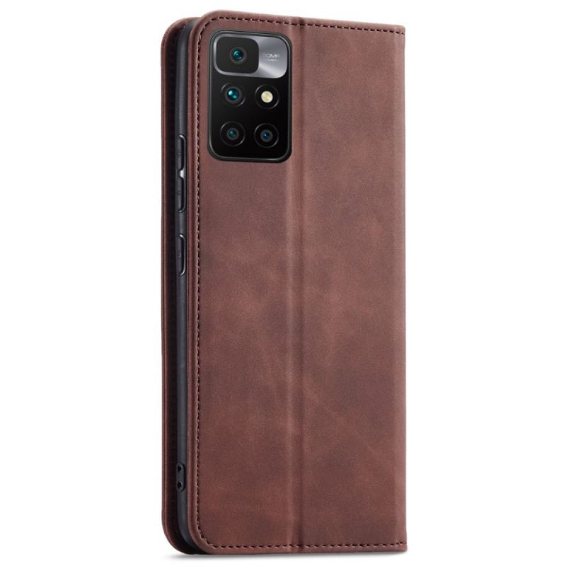 Capa De Celular Para Xiaomi Redmi 10 Flip Alta-costura Com Sensação De Pele