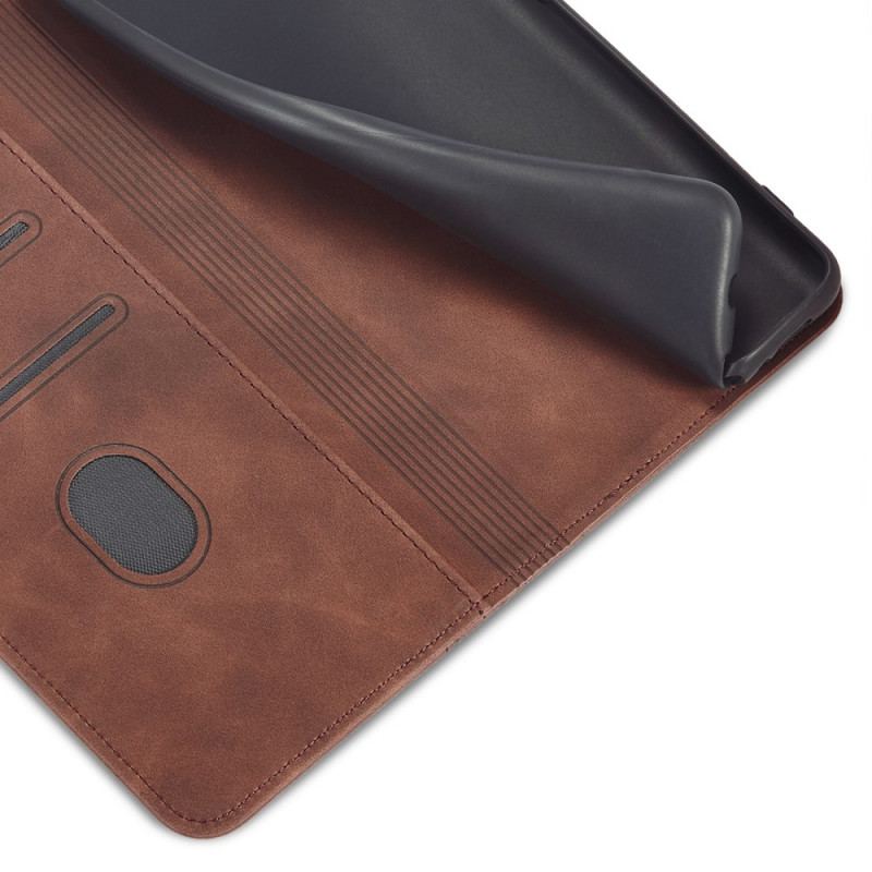 Capa De Celular Para Xiaomi Redmi 10 Flip Alta-costura Com Sensação De Pele