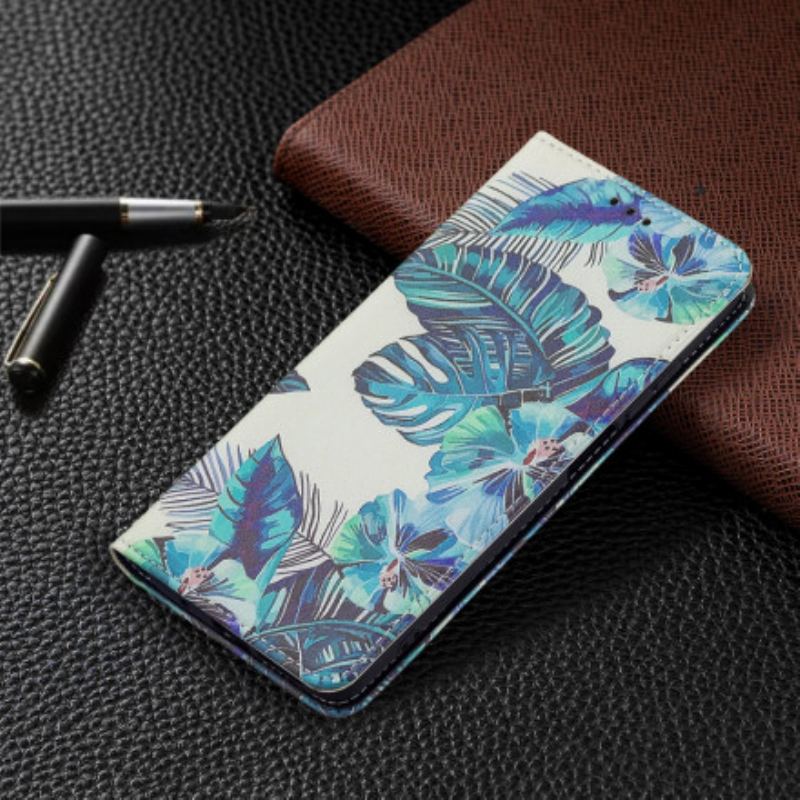 Capa De Celular Para Xiaomi Redmi 10 Flip Folhas