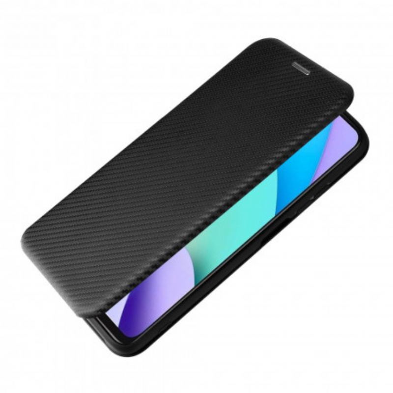 Capa De Celular Para Xiaomi Redmi 10 Flip Silicone De Carbono Colorido