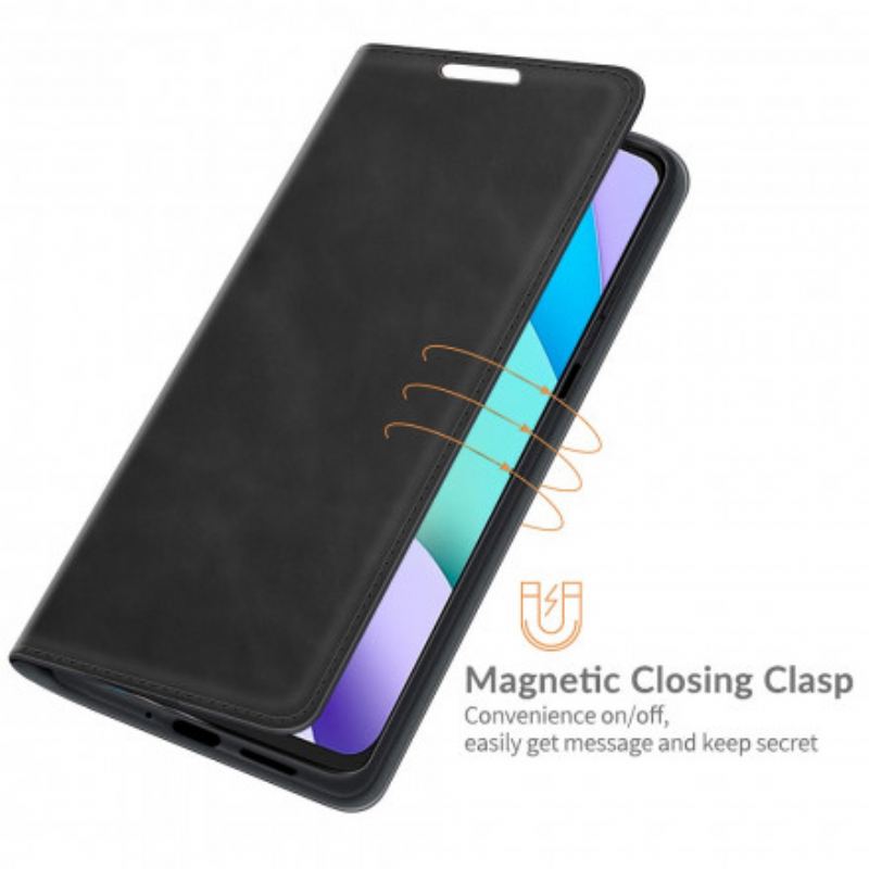 Capa De Celular Para Xiaomi Redmi 10 Flip Slim Skin-touch