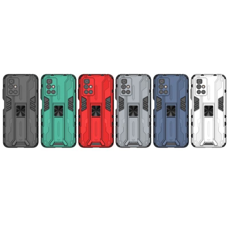 Capa De Celular Para Xiaomi Redmi 10 Suporte Removível Vertical E Horizontal