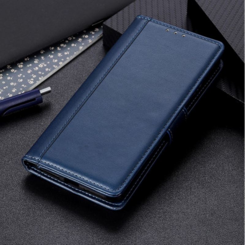 Capa De Couro Para Xiaomi Redmi 10 Estilo Couro Dividido