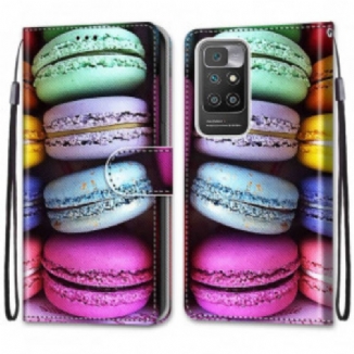 Capa Flip Para Xiaomi Redmi 10 Macarons