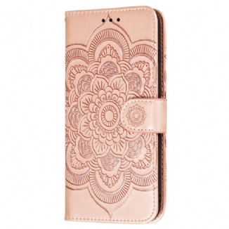 Capa Flip Para Xiaomi Redmi 10 Mandala Completa