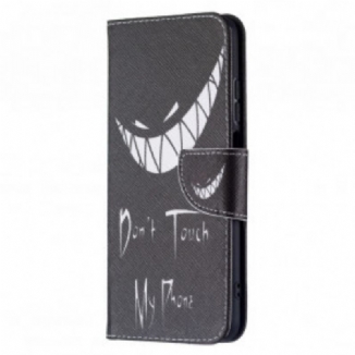 Capa Flip Para Xiaomi Redmi 10 Telefone Do Diabo