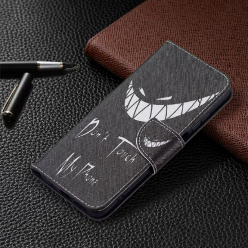 Capa Flip Para Xiaomi Redmi 10 Telefone Do Diabo